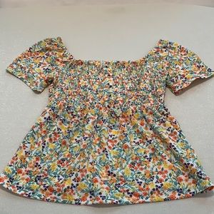 NWOT No Boundaries multicolored Blouse size medium